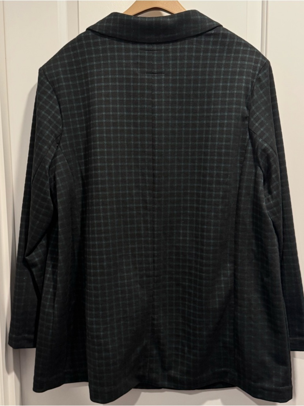 Sanctuary Black and Green Plaid Blazer - Picture 4 of 4